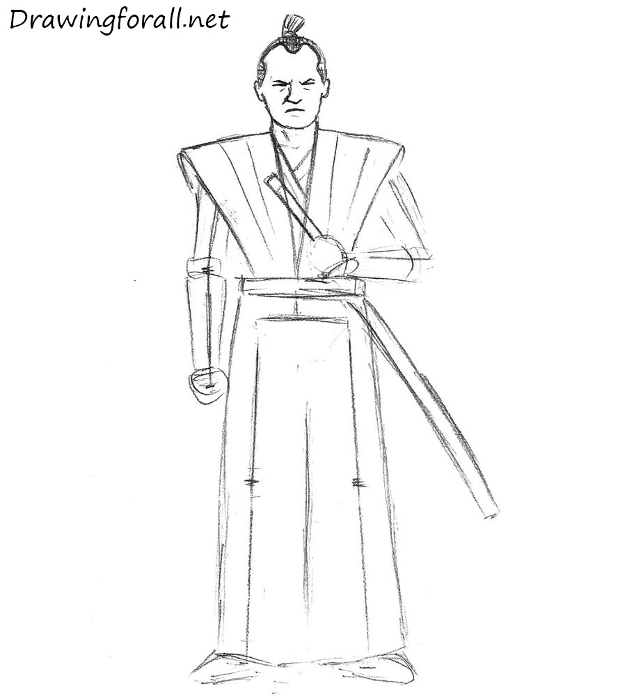How To Draw A Samurai Step By Step Easy Drawing Guide vrogue.co