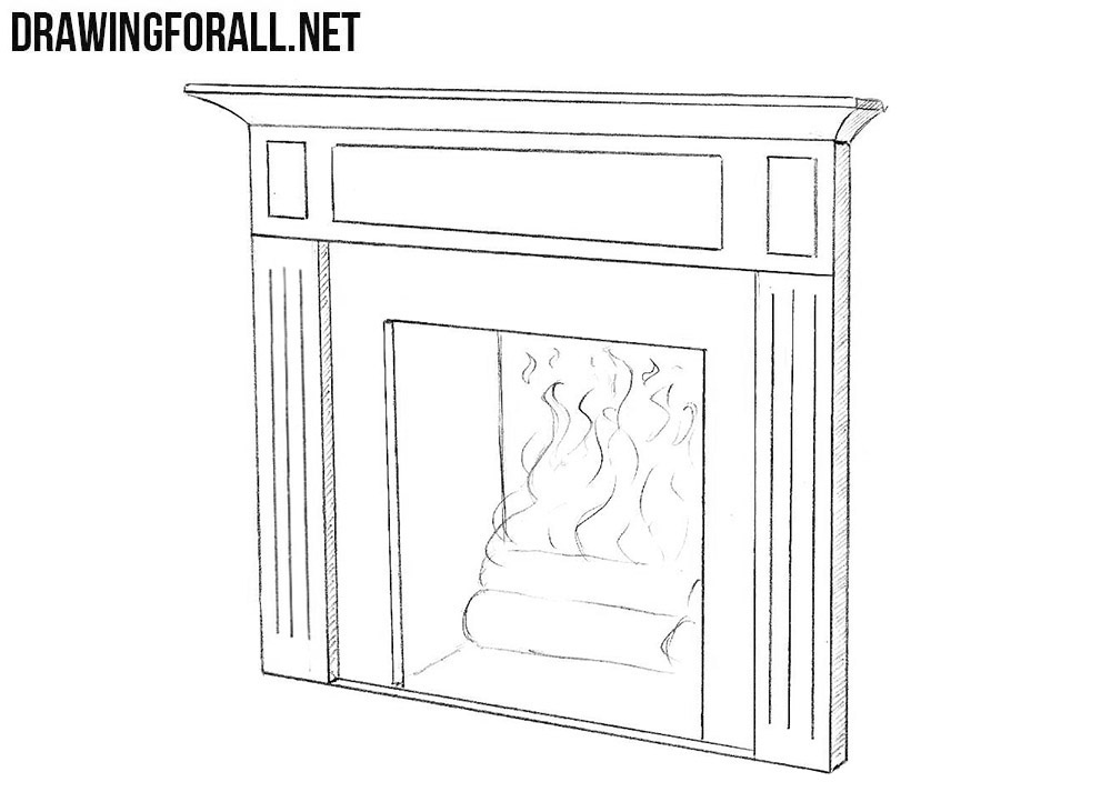  How To Draw A Fireplace in 2023 The ultimate guide 