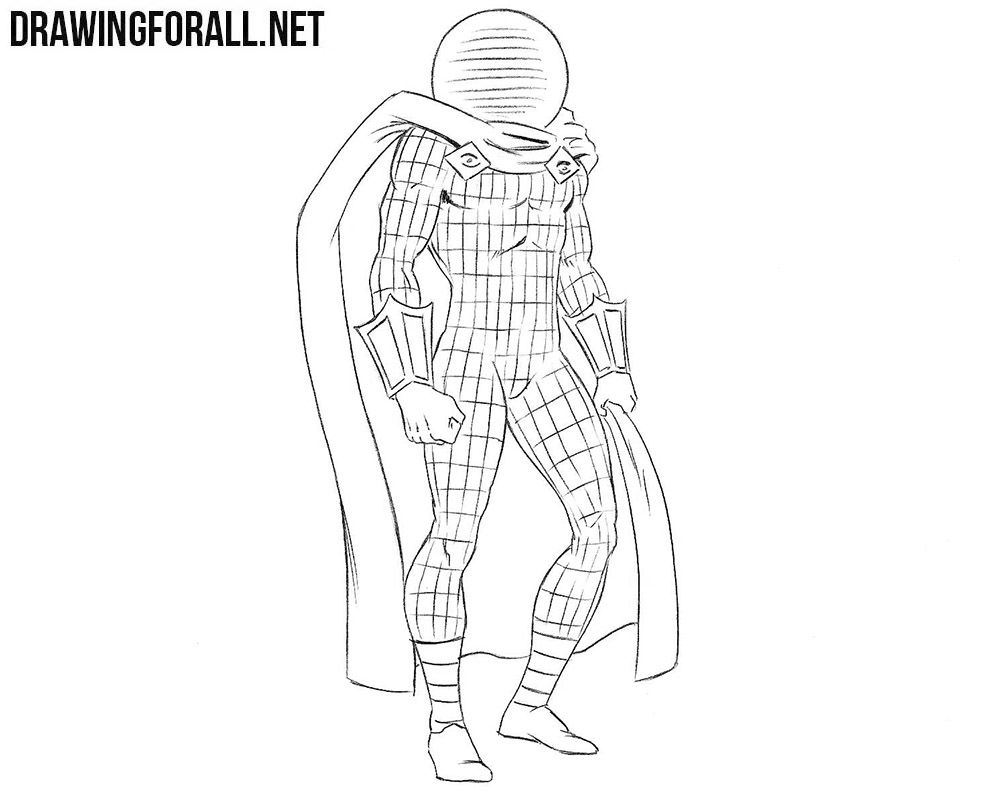 How to Draw Mysterio | Drawingforall.net