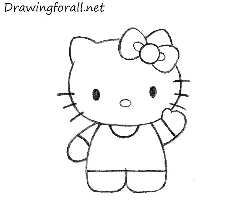Hello Kitty Drawing png download - 594*734 - Free Transparent png Download.  - CleanPNG / KissPNG