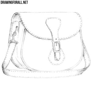 How to draw a bag | Drawingforall.net