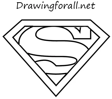How to Draw the Superman Logo