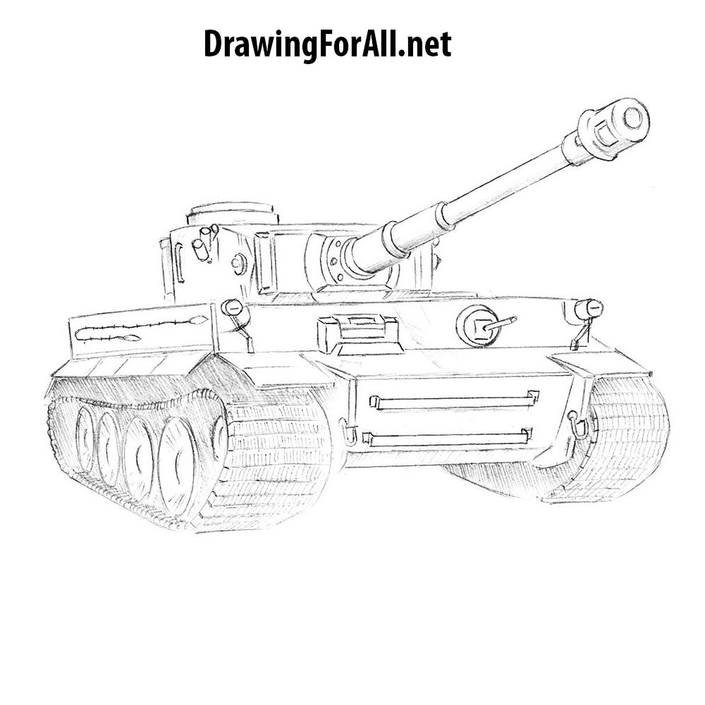 Easy To Draw Tanks by Yuriy Rozgonyuk