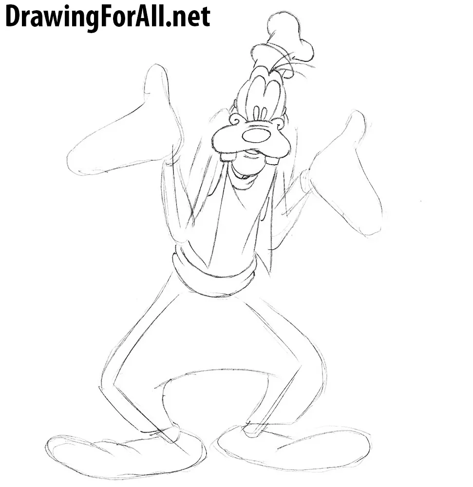 easy goofy drawings
