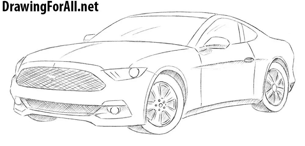 Ford Mustang GT front 23 by PaperGarage on DeviantArt