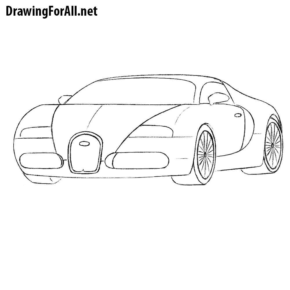 Bugatti Vision Gran Turismo Design Sketches