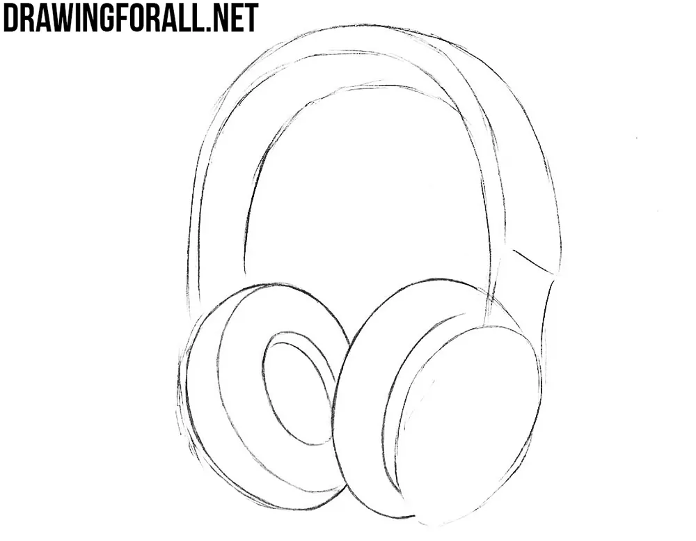 cool headphone drawings