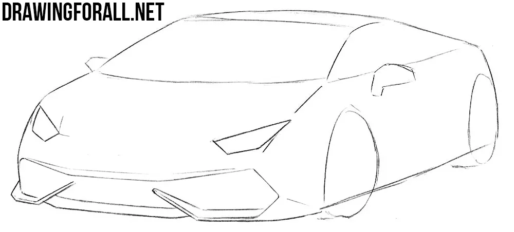 Sports Car Sketches | Stock vector | Colourbox