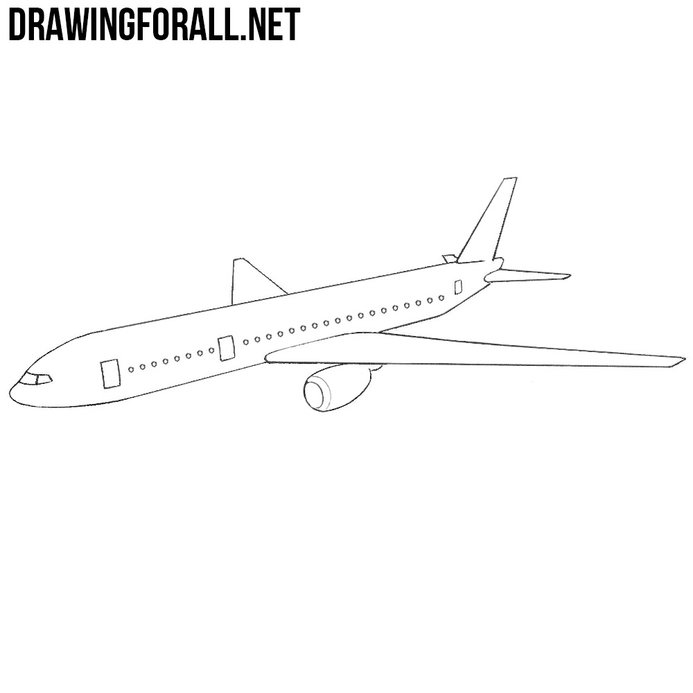 draw a simple airplane