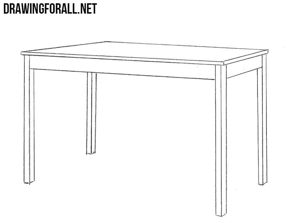 draw table for the kitchen