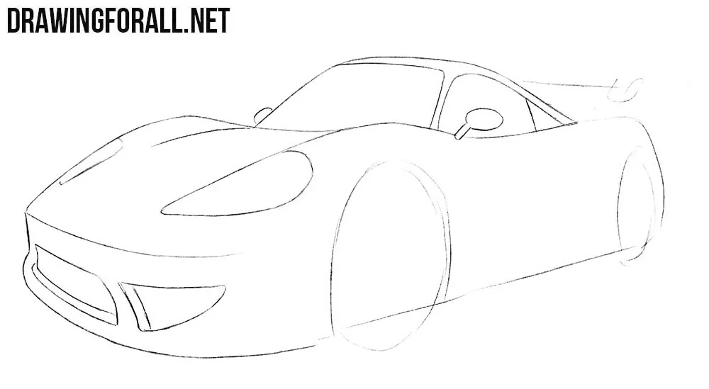 cool car drawings step by step