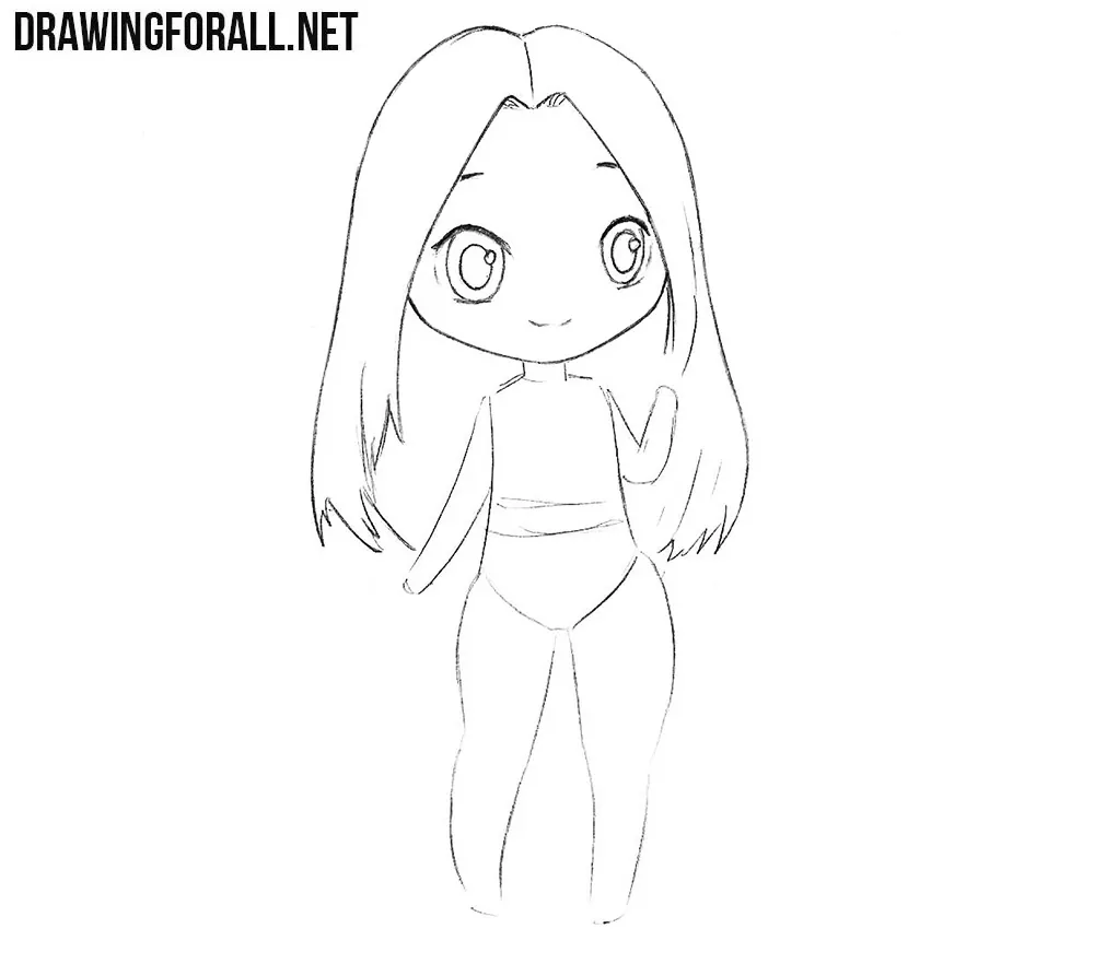 How to Draw a Chibi - Step by Step for Beginners - YouTube