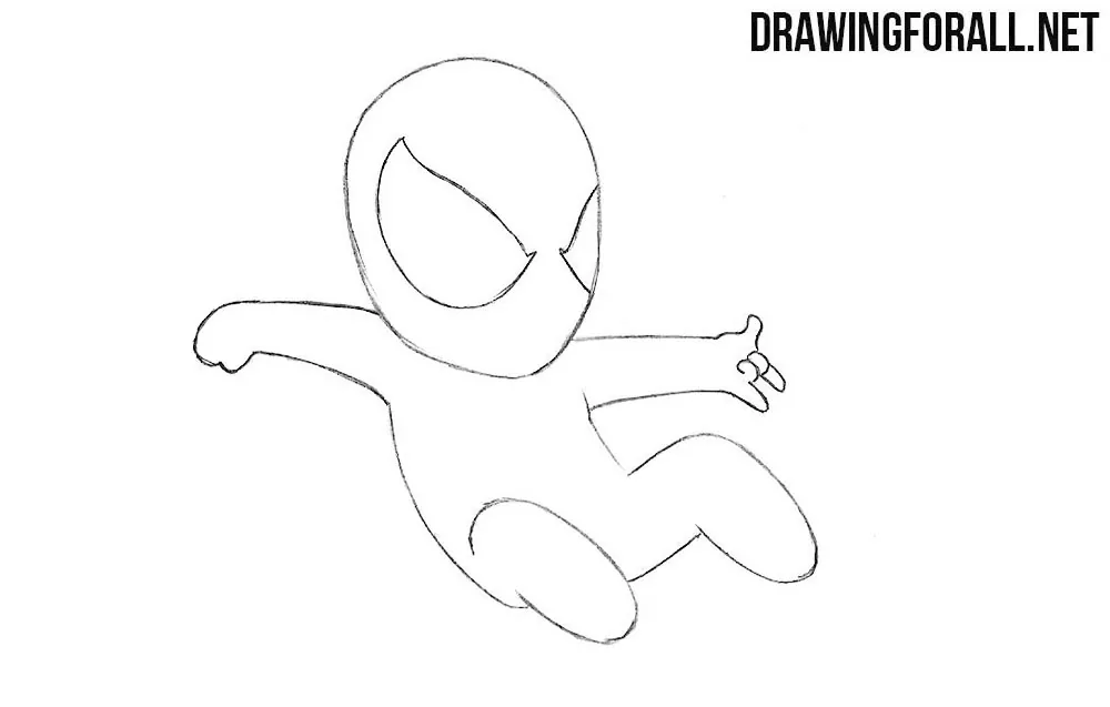 How to Draw Chibi Spider-man