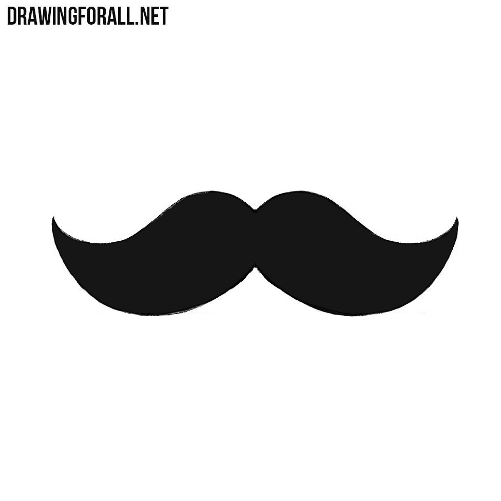 Moustache Drawing