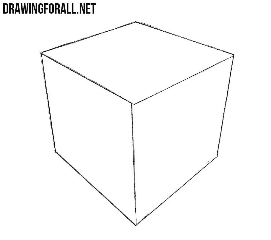 How to Draw a Box : Step by Step, Drawing