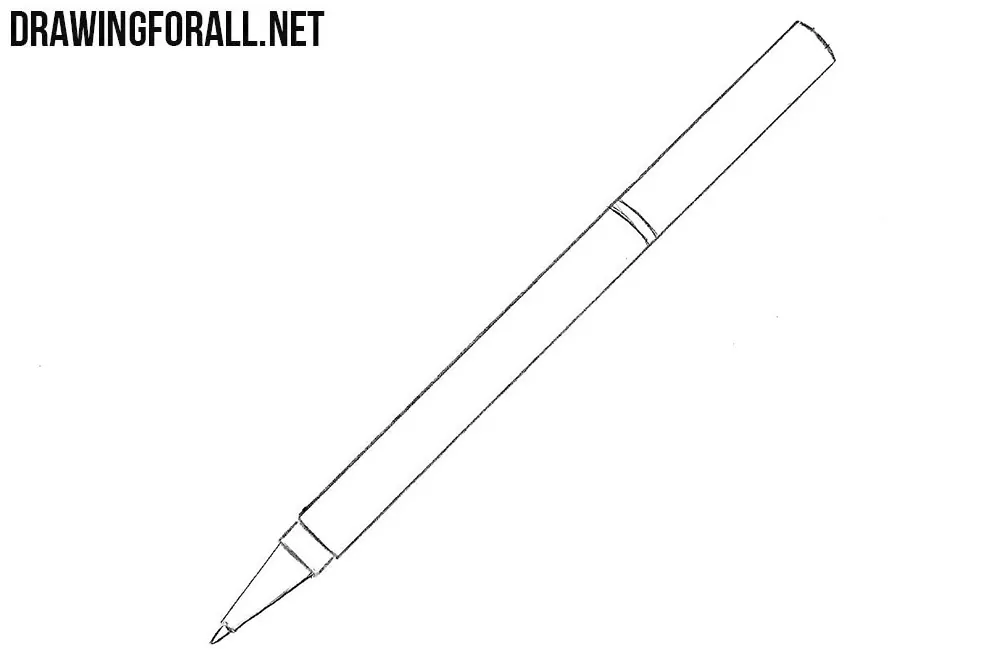Very Easy girl drawing tutorial, item used - Black sketch pen , 2b pencil ,  red brush pen To watch full video , visit Lavi arts vlog on... | Instagram