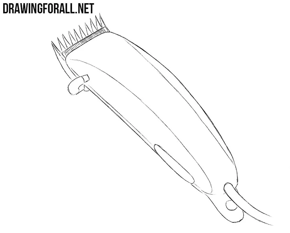 hair clippers drawings