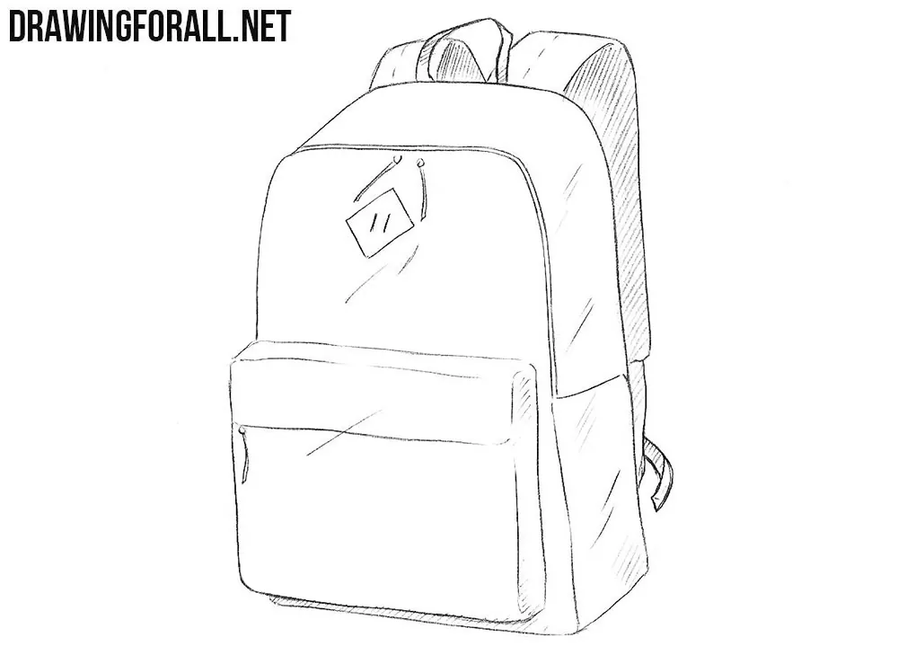 School Bag Drawing PNG, Vector, PSD, and Clipart With Transparent  Background for Free Download | Pngtree
