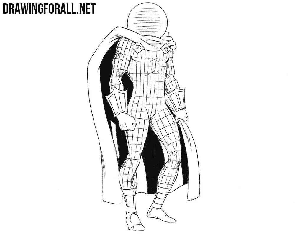 How To Draw Mr.Knight | Moon Knight Tutorial (Step by Step) - YouTube