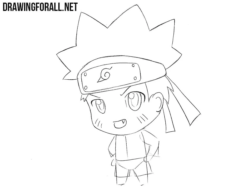 How to Draw Yamato from Naruto (Naruto) Step by Step |  DrawingTutorials101.com