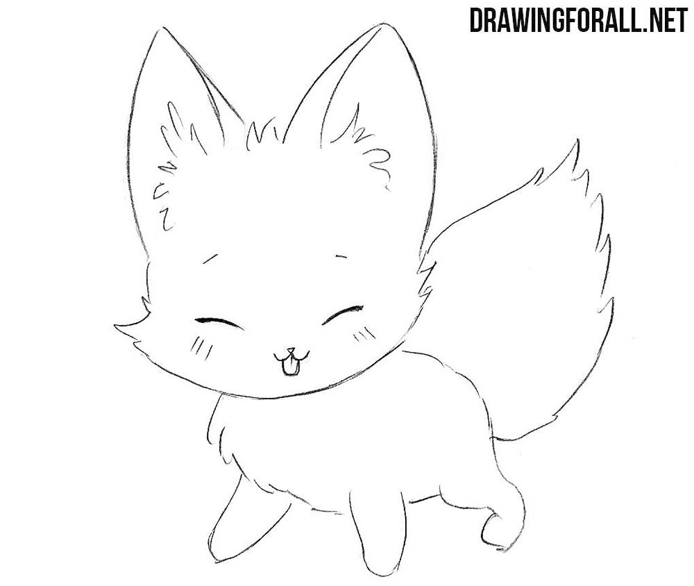 Cute Chibi Fox Coloring Pages | My XXX Hot Girl