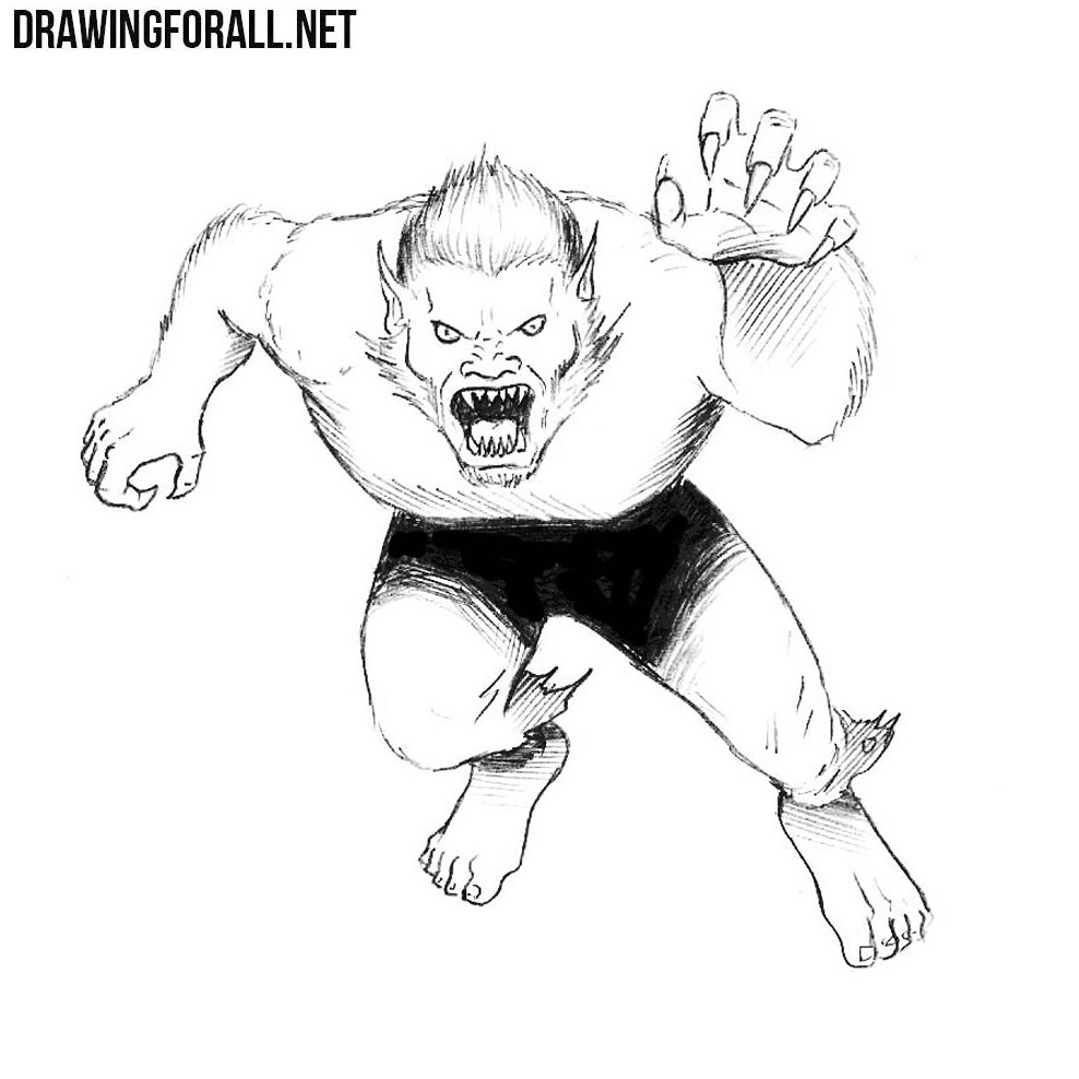 25 Easy Monster Drawing Ideas - How to Draw a Monster