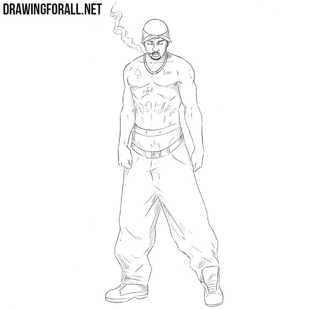 How to Draw 2Pac