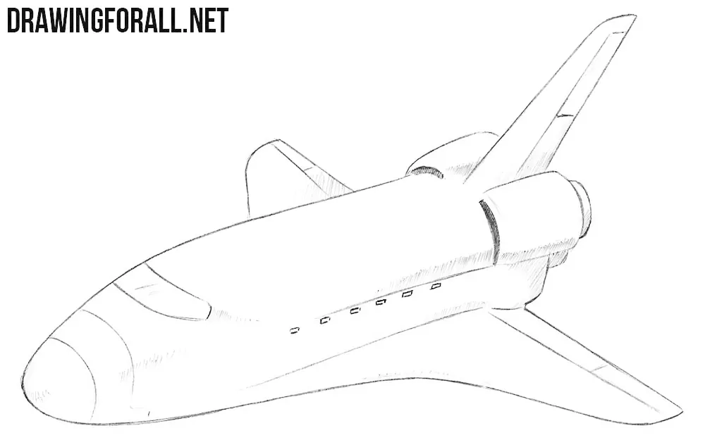 Space Shuttle Coloring Page With An Outline Sketch Drawing Vector Space  Shuttle Drawing Space Shuttle Outline Space Shuttle Sketch PNG and Vector  with Transparent Background for Free Download