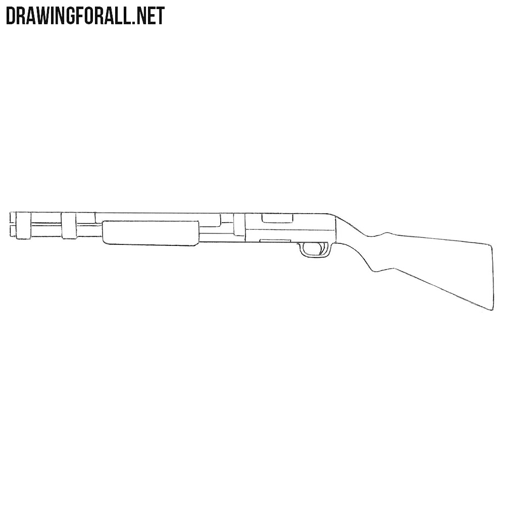 Amazing How To Draw A Shotgun The ultimate guide howdrawart4