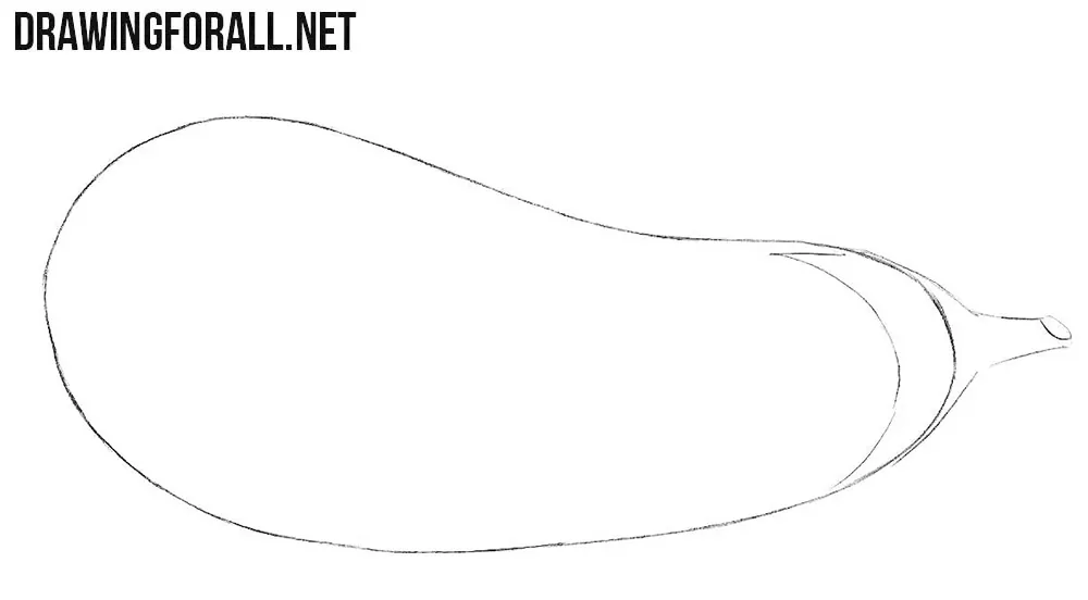 How to draw brinjal | Easy eggplant drawing | Solanum melongena, drawing |  How to draw brinjal | Easy eggplant drawing | Easy drawing brinjal  #brinjaldrawing #eggplantdrawing #draw | By Priyanka creative guruFacebook