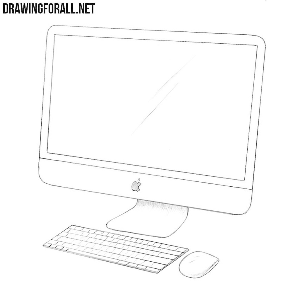 Drawing Tutorial : My Drawing of a Computer — Steemit