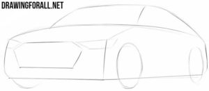 how do you draw a car