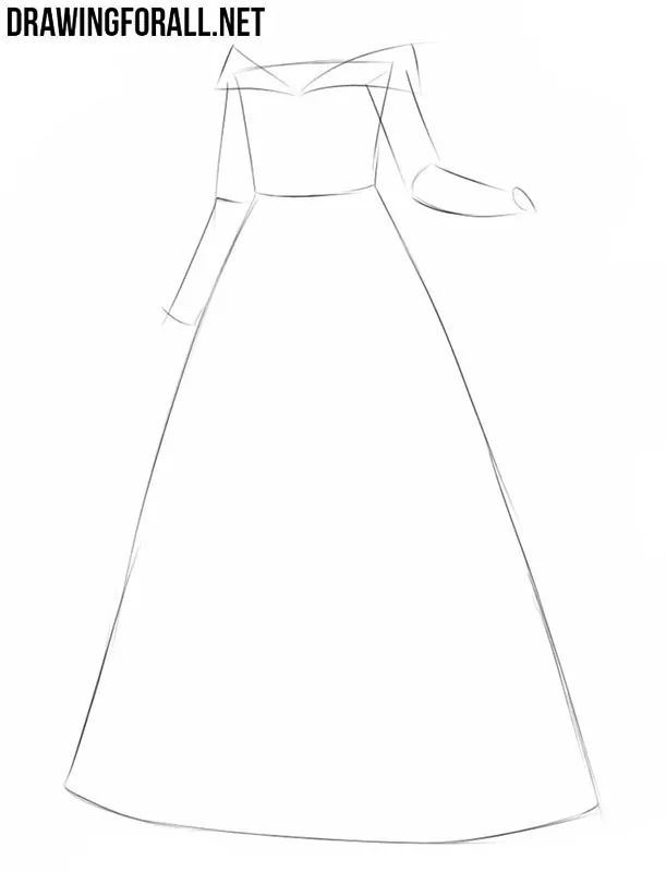 Simplicity 7078 Princess line dress