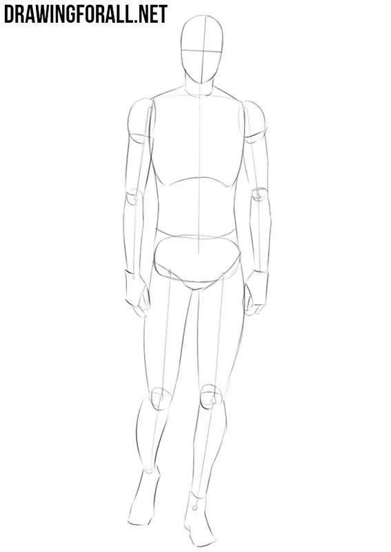 Very Simple Steps for Drawing Anime Body - GudStory.com