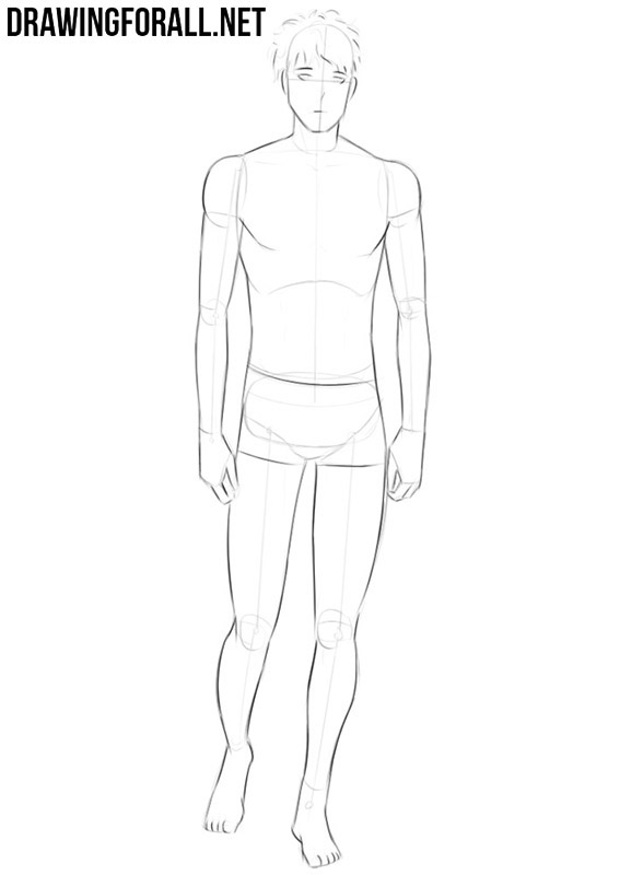 Featured image of post How To Draw A Boy Body Step By Step - First draw a vertical line down the middle of the face.