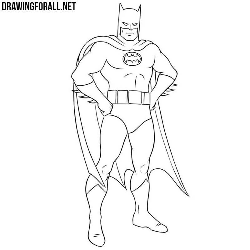 easy superhero drawings for kids