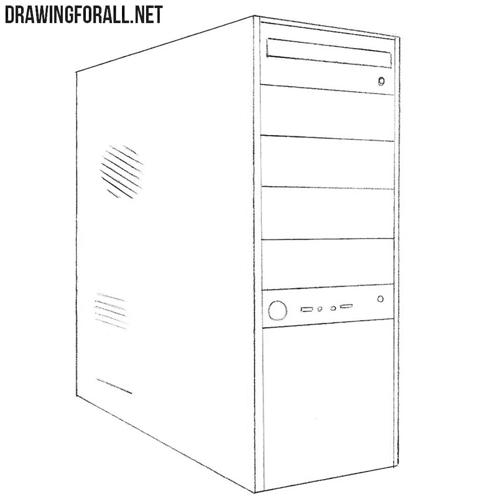 How To Draw System Unit