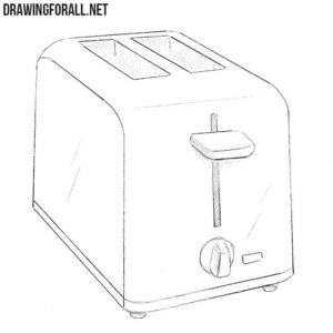 How to draw a toaster | Drawingforall.net