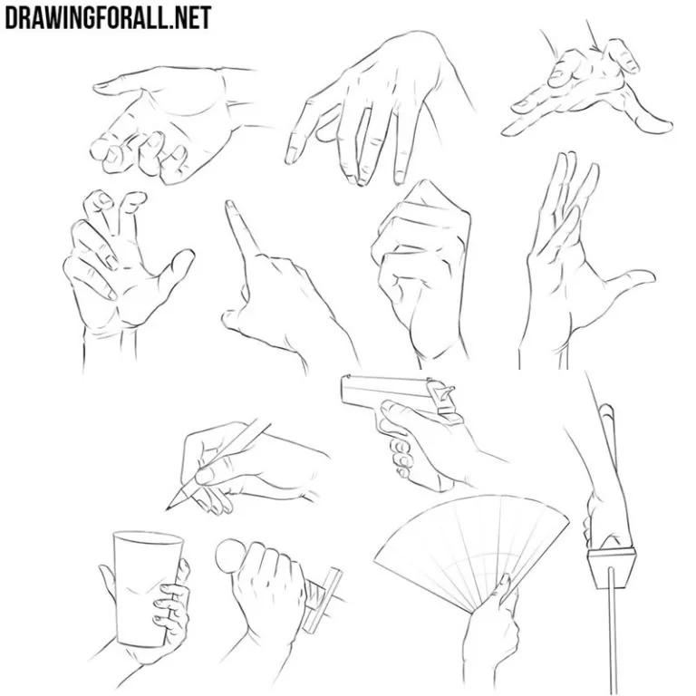 Push Your Poses to the Extreme Drawing Cartoon Hands  Art Rocket