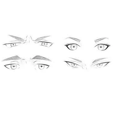 How to Draw a Male Manga Eye : 4 Steps - Instructables
