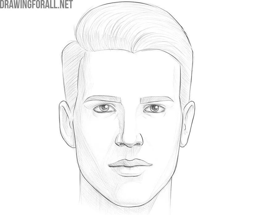 human face sketch