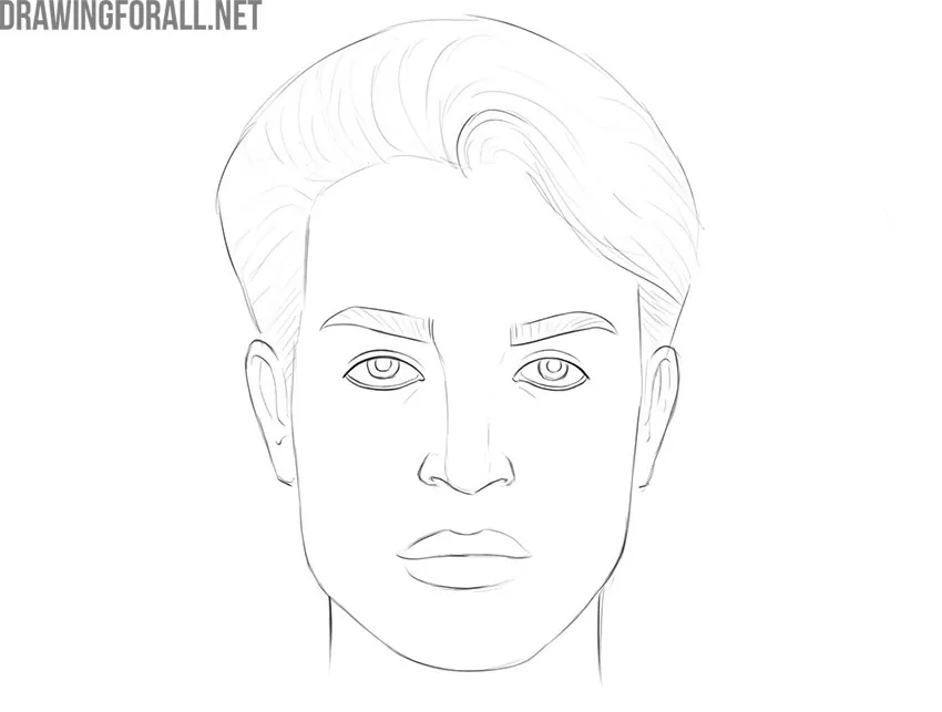 Art drawing face man sketch hires stock photography and images  Alamy