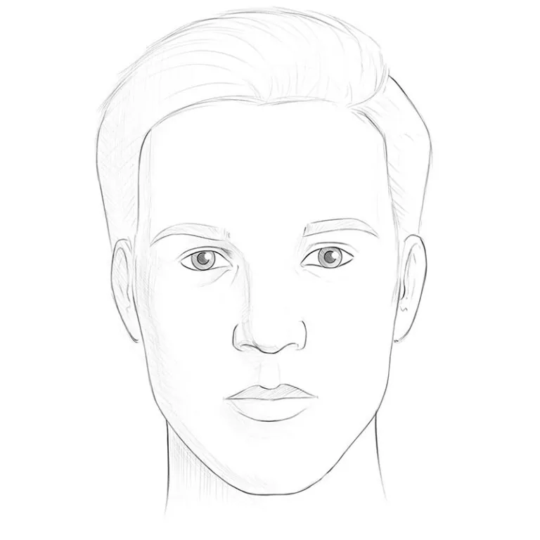 simple drawings of a person