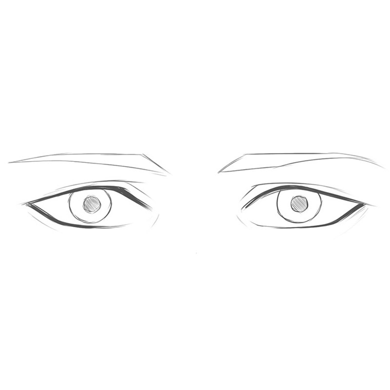 premium vector l drawing cute anime eyes illustraion design royalty free  15805508 Vector Art at Vecteezy
