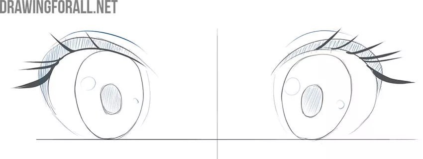 Tips for Drawing Male and Female Eyes  Part 1  Anime Art Magazine