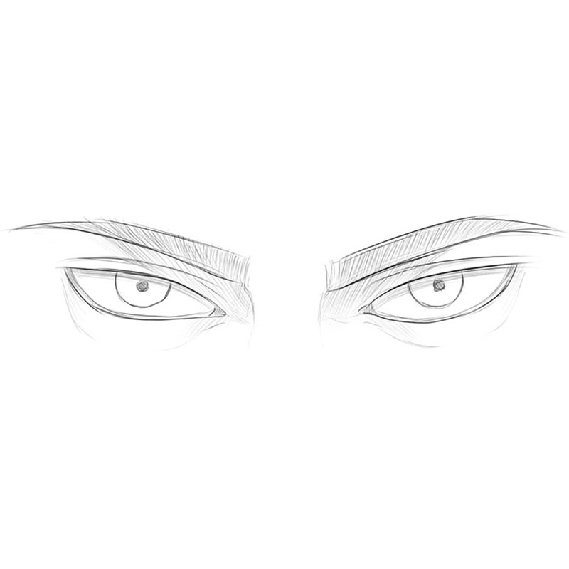 How to Draw Evil Eyes Step by Step